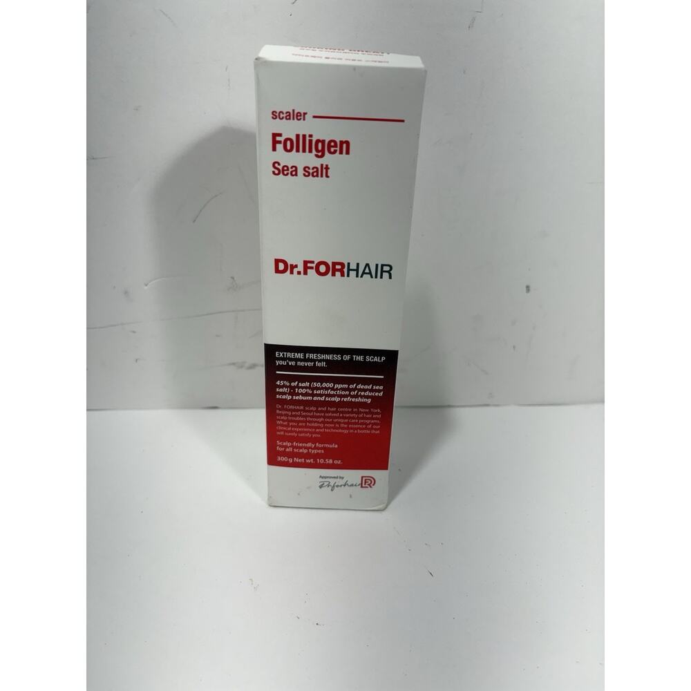 DR.FORHAIR Folligen Sea Salt‎ Scaler 300ml / 10.14 fl oz. Sealed